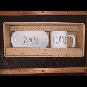 Rae Dunn Mug & Snack Plate